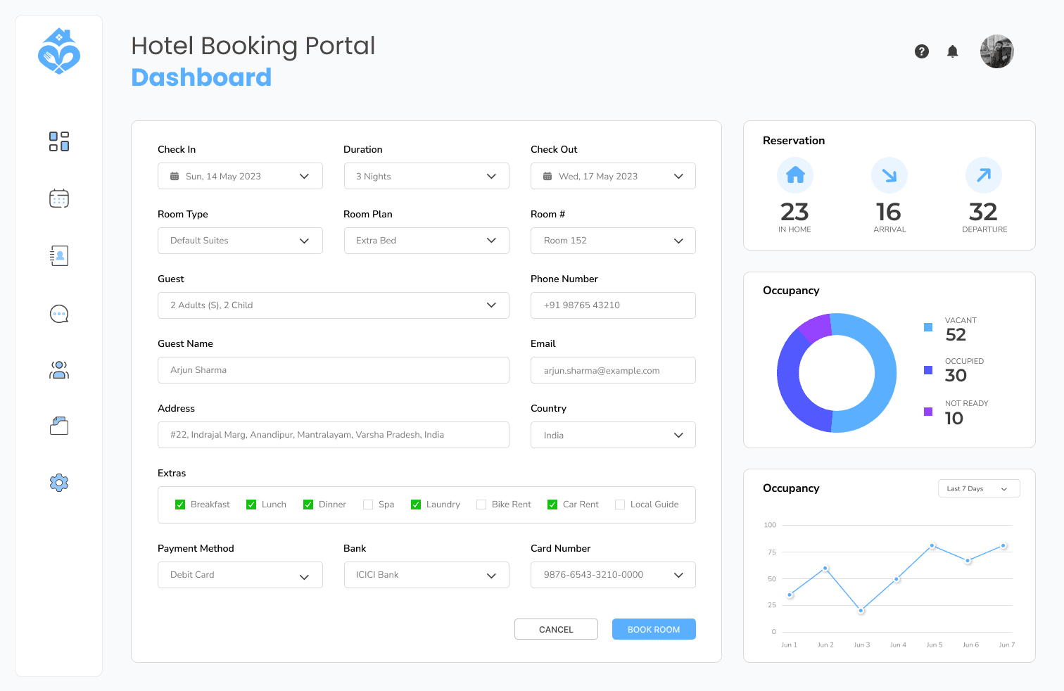 Hotel Booking Portal