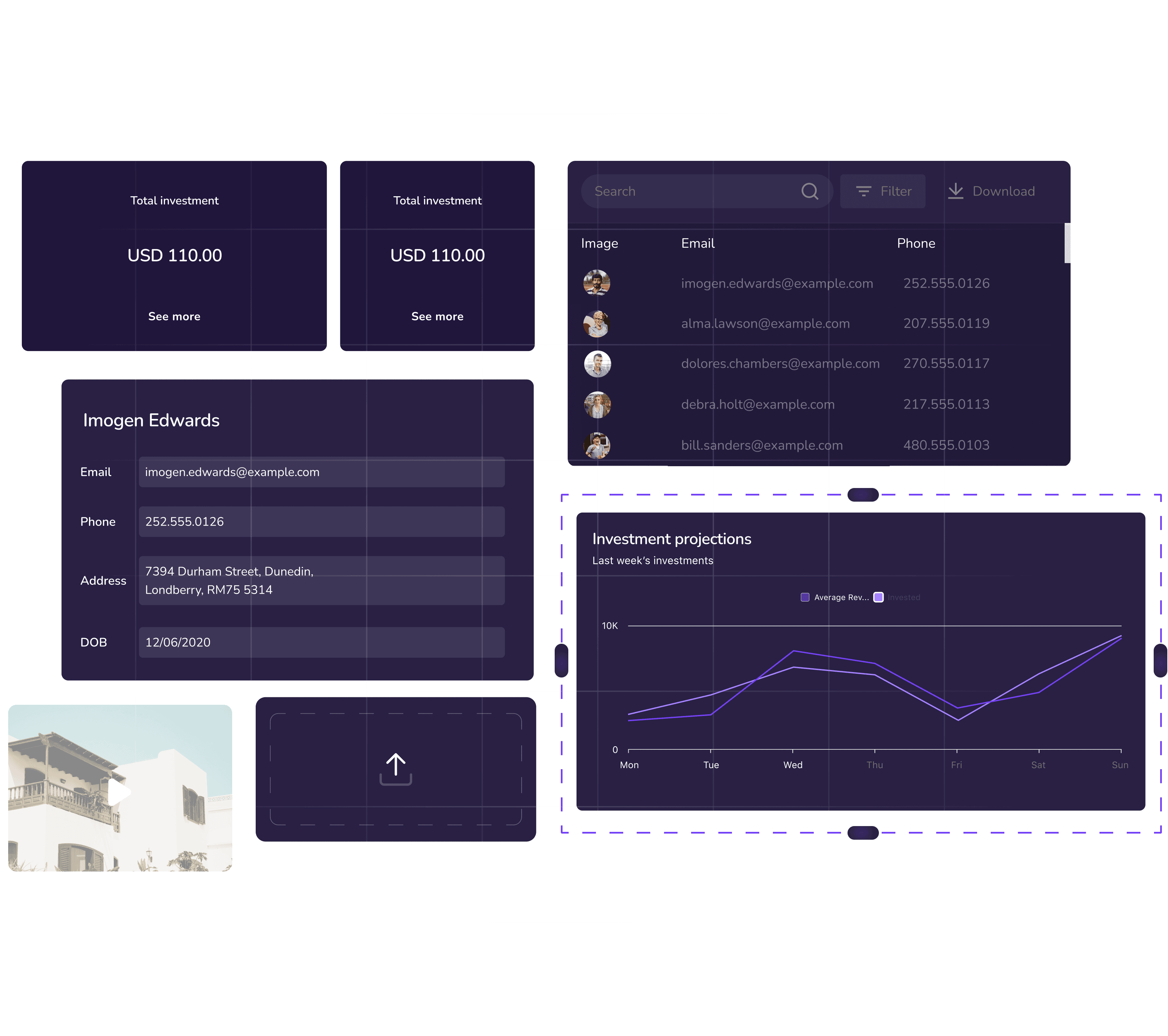 Widget Listing Page - Hero image