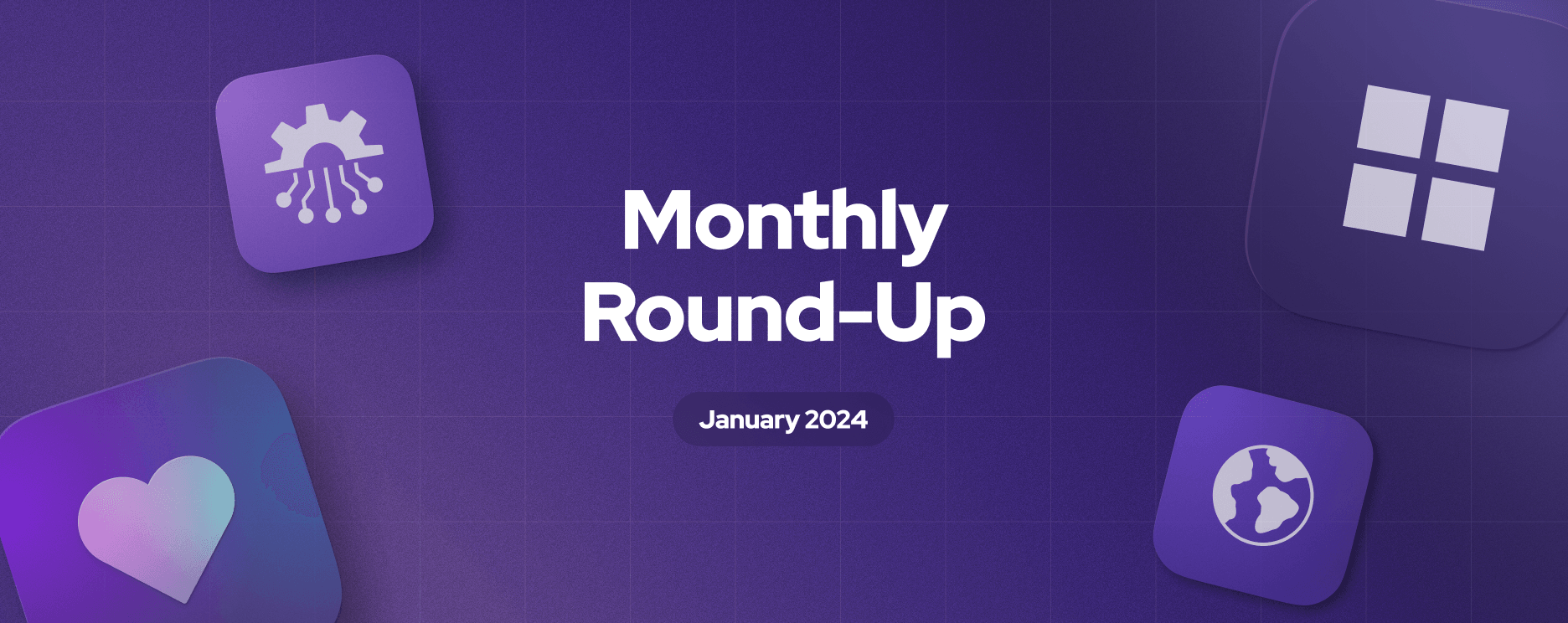 monthly round-up cover