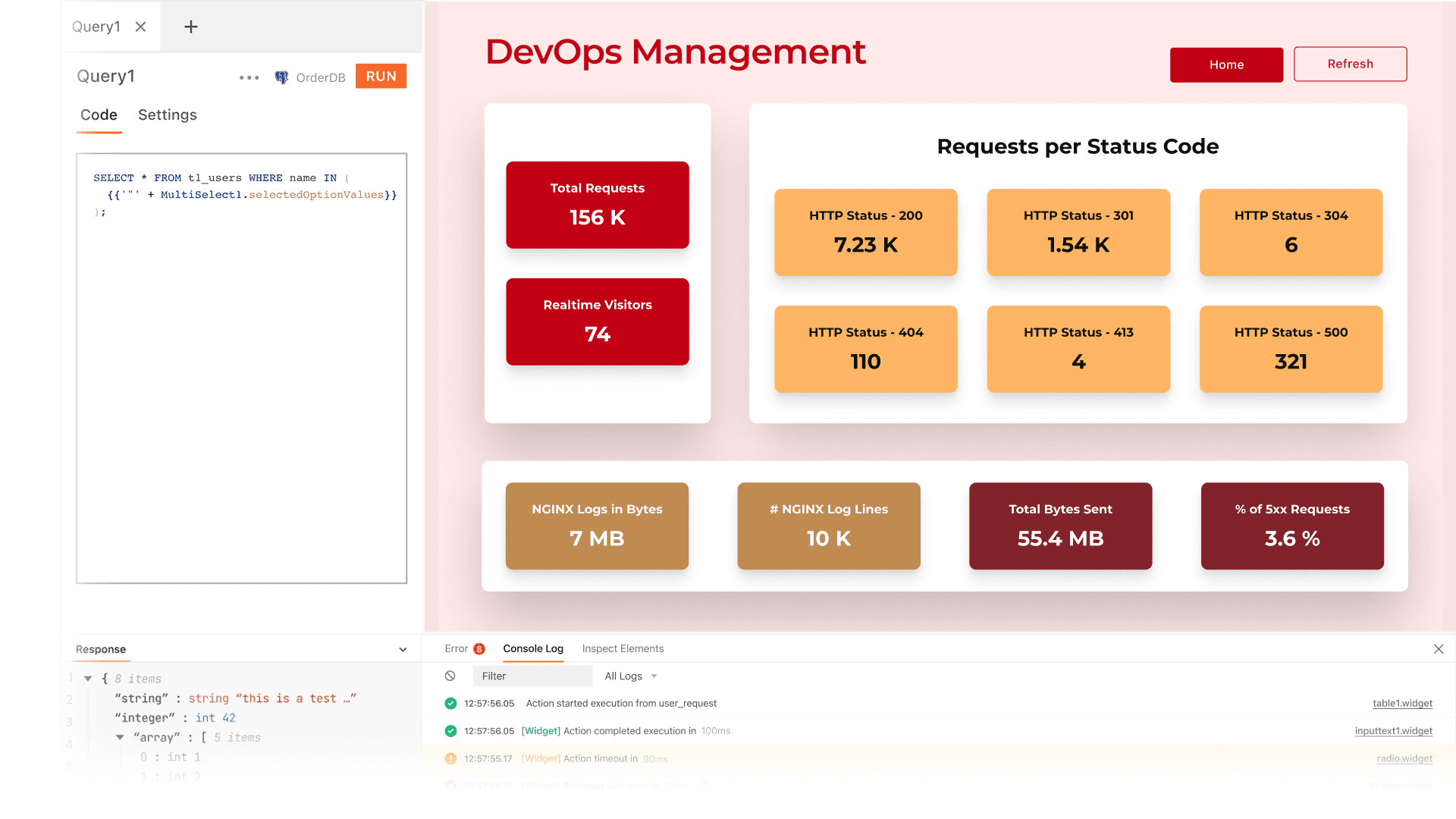 DevOps management • Appsmith