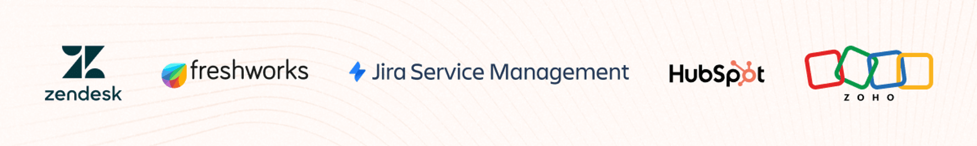 Zendesk, Freshdesk, Jira Service Management, HubSpot, and Zoho ticketing and helpdesk support tools comparison for 2024