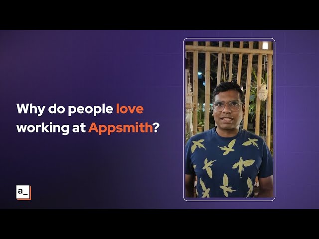 Why people love working at Appsmith - video thumbnail