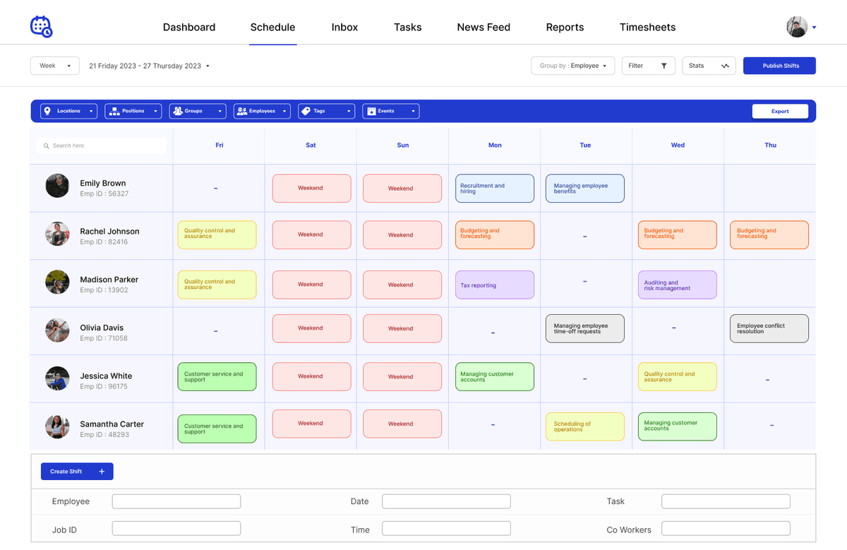 Streamline Workforce with Employee Scheduling Software