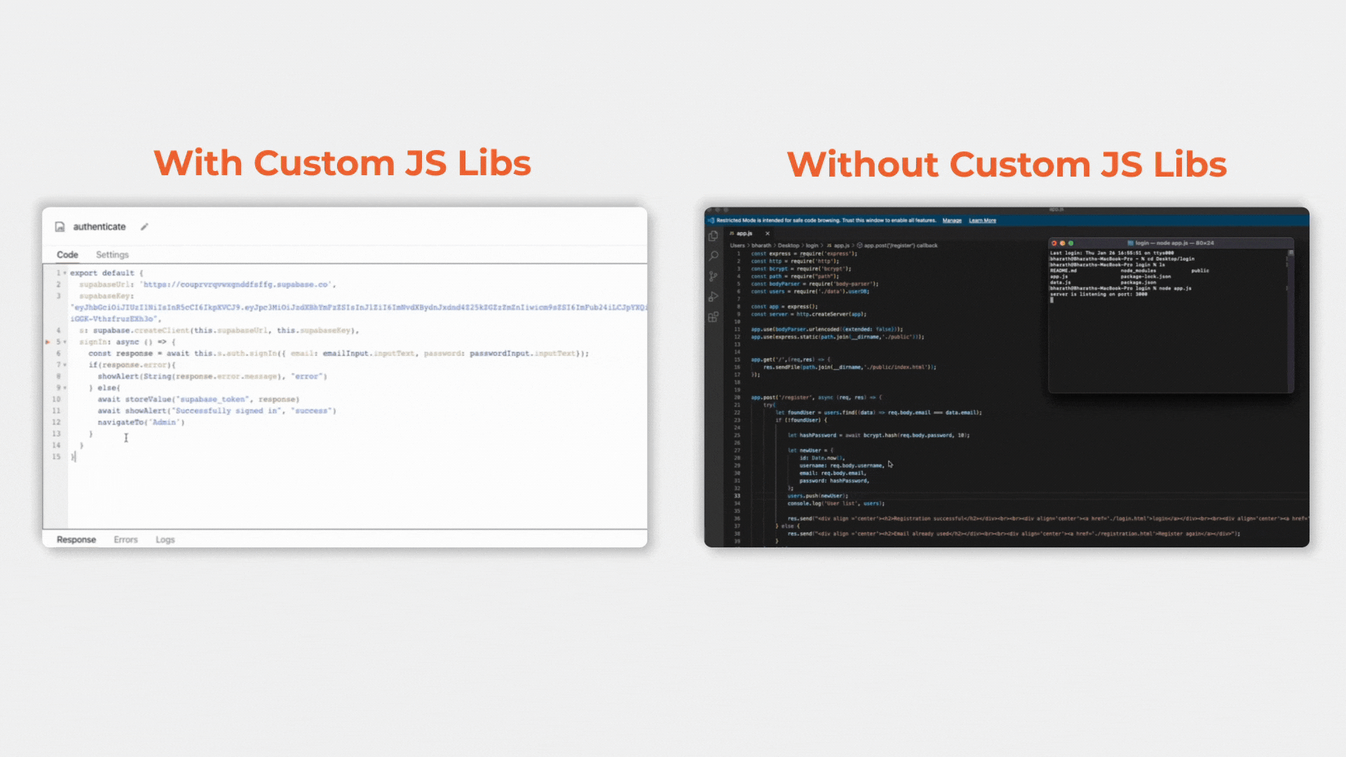 Introducing Custom JavaScript Libraries