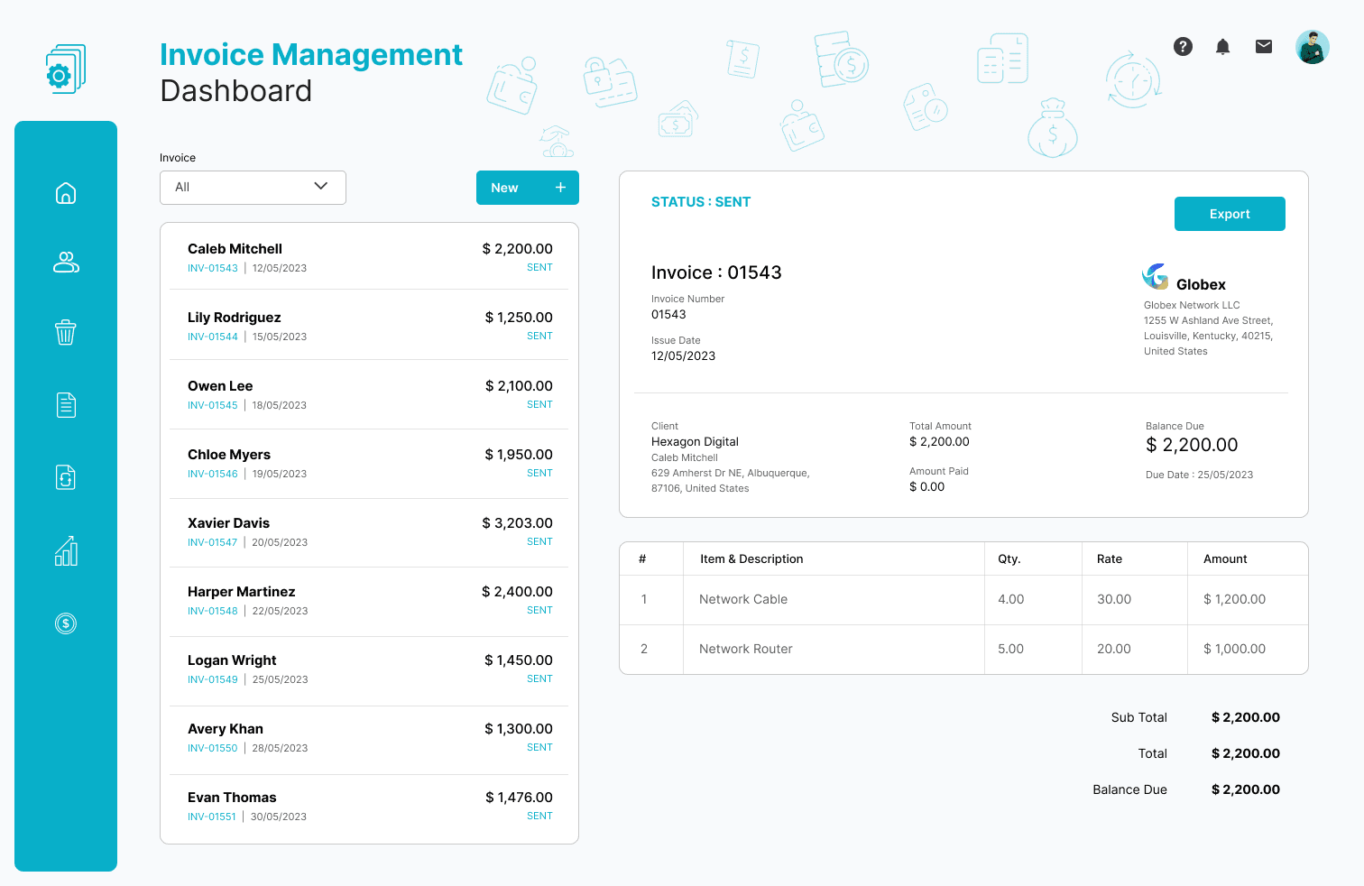Open Invoice Software Streamline Invoice Processing with an Intuitive Dashboard