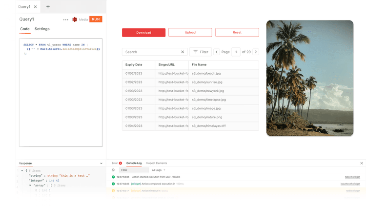 Build a GUI for Amazon S3 in Minutes
