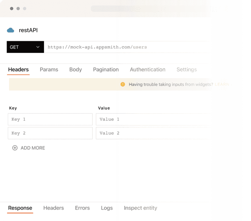 Integrate with any REST API