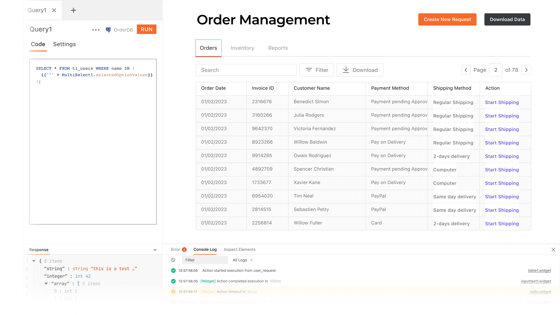 Build an Order Management Tracker in Less Than 10 Minutes